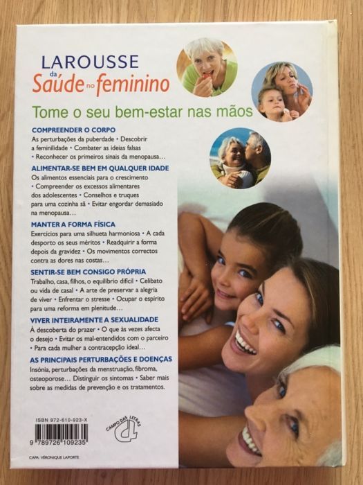 Larousse da Saúde no feminino