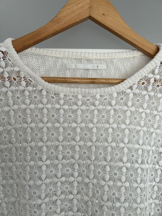 Biala bluzka w stylu kimono ONLY rozmiar S