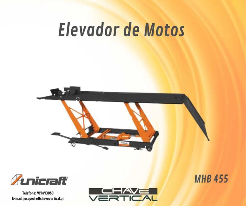 Elevador de Motos MHB 455 UNICRAFT     JR19