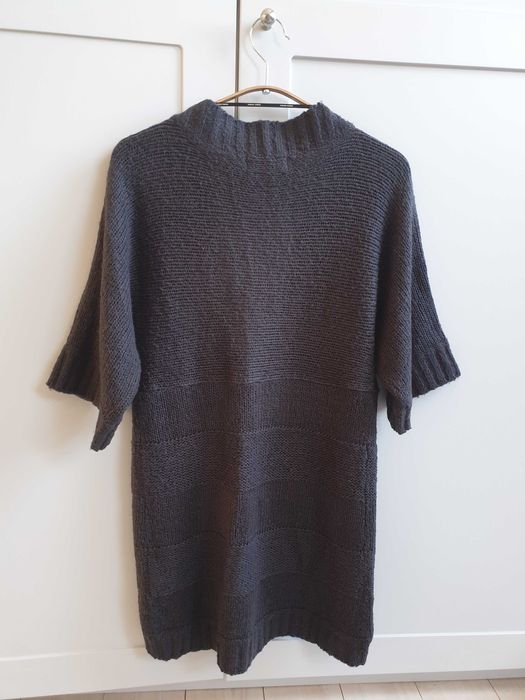 Ciemnoszary szary sweter kardigan Vero Moda M 38