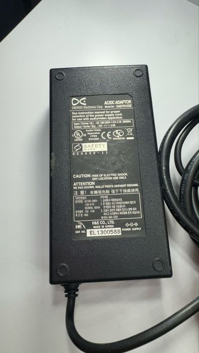 Блок питания (AC/DC адаптер) Daewoo Electronics SAD7015SE