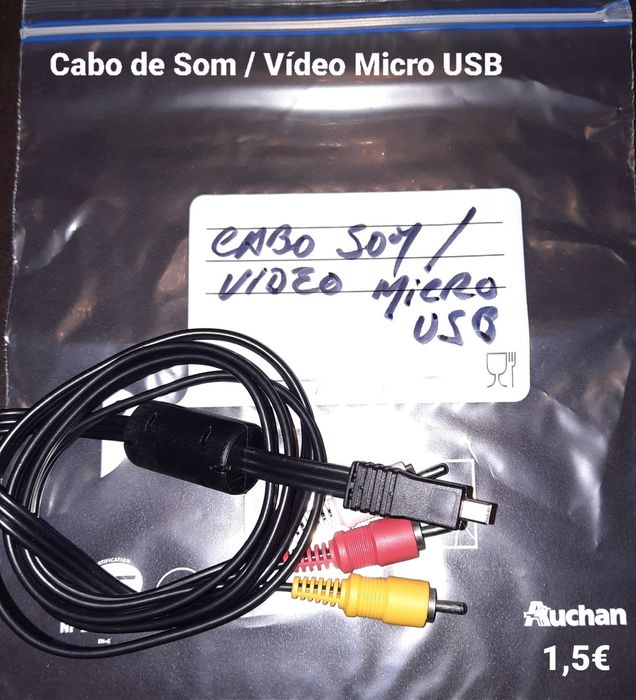 Cabos de Som, USBs, 21P