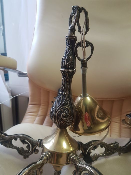 Продам латунна або бронзова люстра