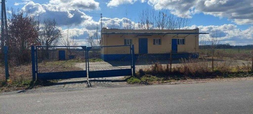 Nieruchomość gruntowa zabudowana budynkiem zlewni mleka