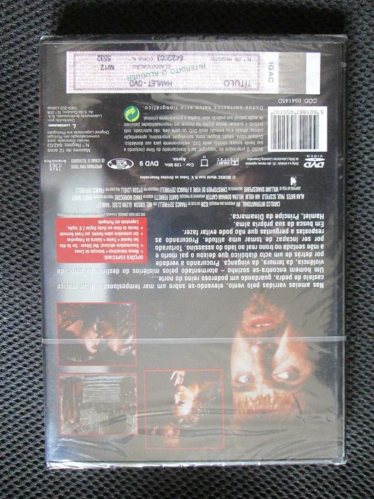 DVD Hamlet, de Franco Zefirelli