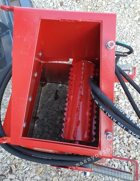 HYDRAULIKA do rębaka Cyklon 130, kosz podajnik hydrauliczny DOWÓZ