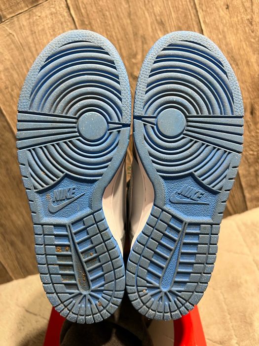 buty damskie skórzane sneakersy nike dunk high 38,5