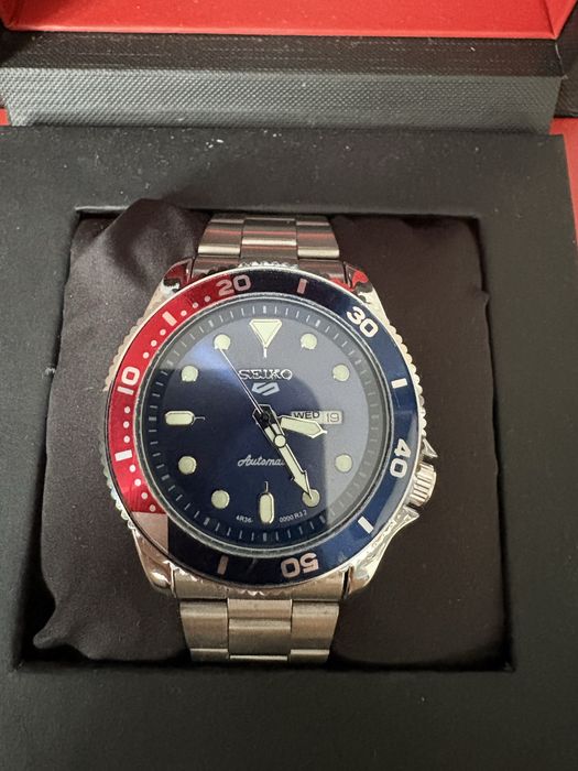 Seiko mod pepsi nowy