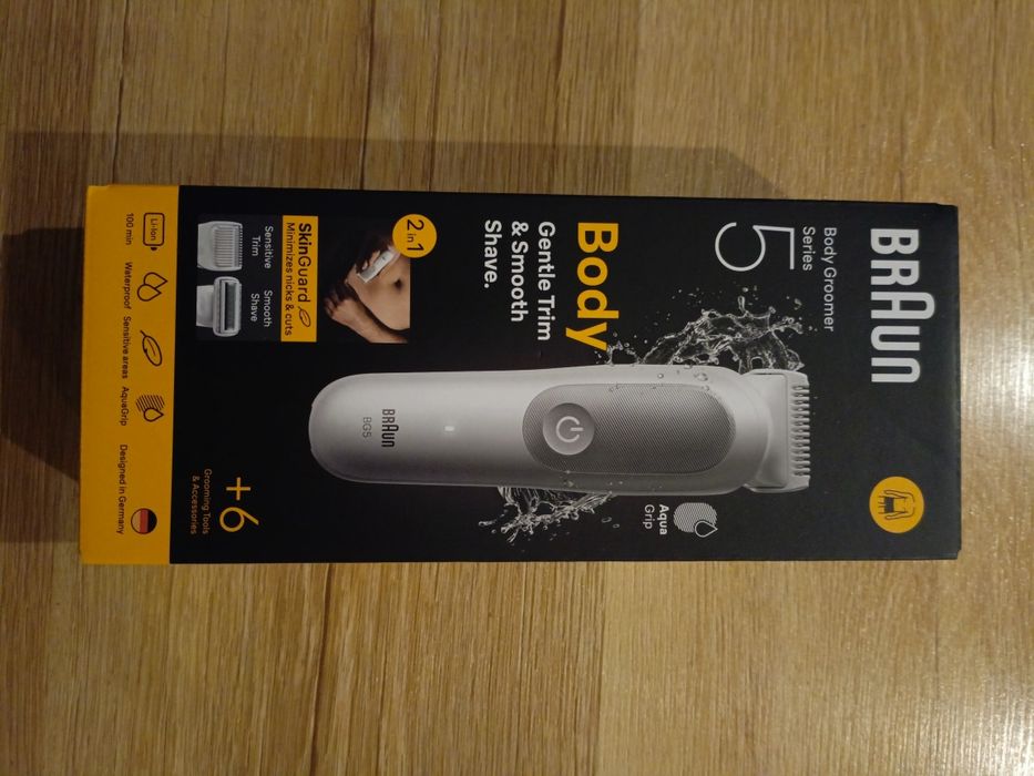 Trymer do ciała Braun BG5550 golenie przycinanie