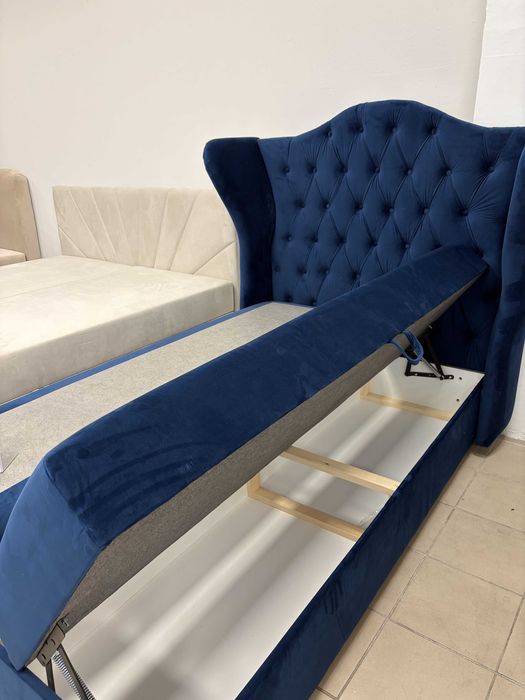 Łóżko kontynentalne 120x200 + Topper GRATIS