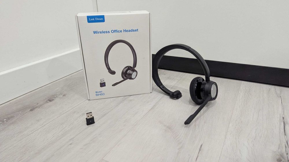 Link Dream BH60 Bluetooth гарнітура з USB-донглом навушники для робрти