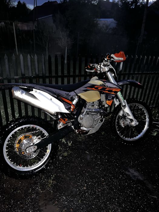 KTM EXC 450 13r. Zadbany zarejestrowany