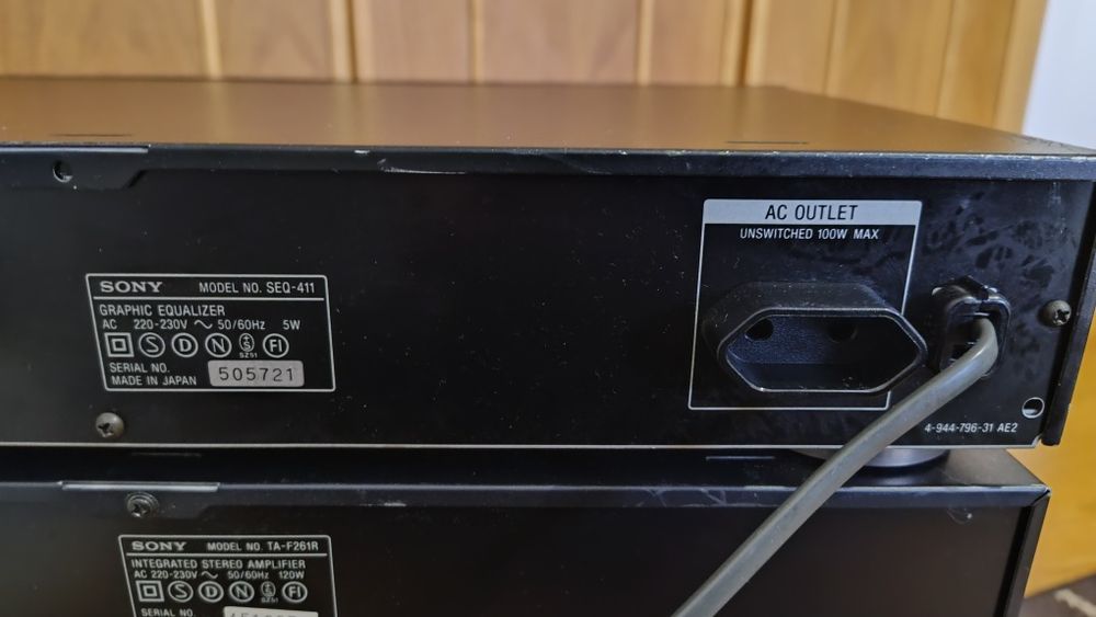 Equalizador Sony SEQ-411