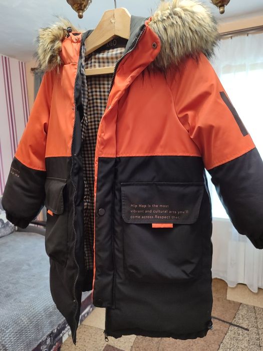 Зимняя куртка на мальчика б/у