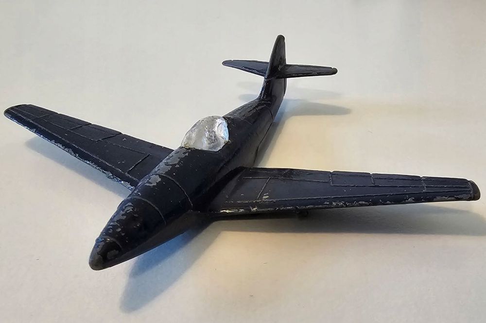 Kolekcjonerski model samolotu Zylmex Dyna-Flites, vintage