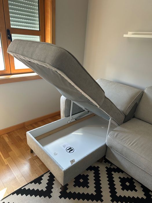 Sofá-Cama Cinza | Sala