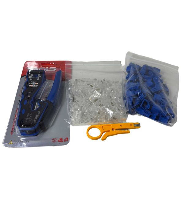 Zaciskarka przelotowa RJ45