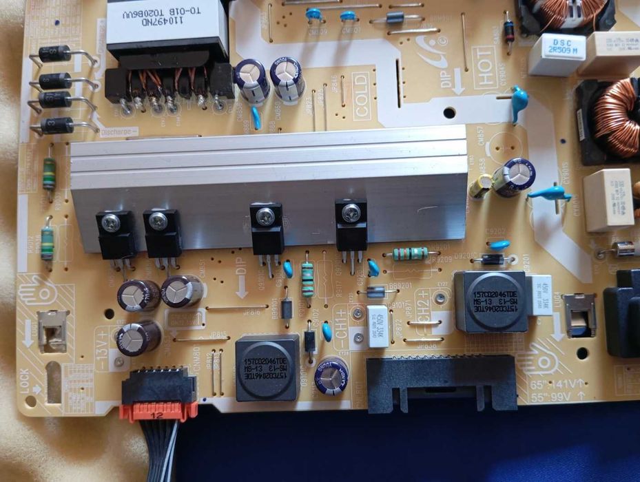 BN44-01058A  QE50Q60=QE50Q64 Alimentação Samsung