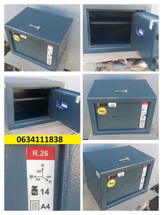 Сейф денежный Griffon R.26.K – вес 14 кг