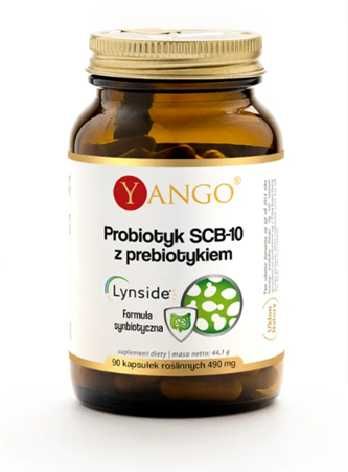 Probiotyk SCB-10 z prebiotykiem 90 kaps Yango