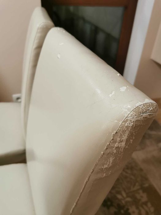 Komplet czterech krzeseł JYSK - Kolor ecru -  Warszawa