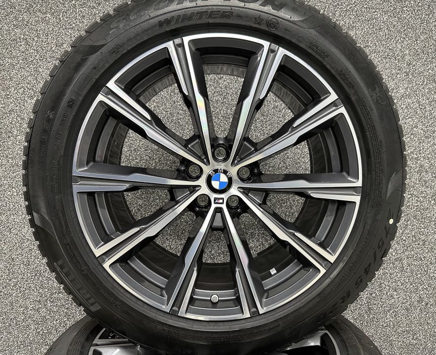 Nowe oryginalne koła zimowe alufelgi 20 BMW X5 G05 LCI X6 G06 LCI 740M