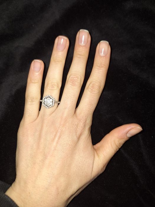 Вишукана срібна каблучка 16,2 р.