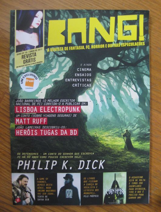 Revista Bang: a Revista de Fantasia, FC, Horror e Outras Especulações