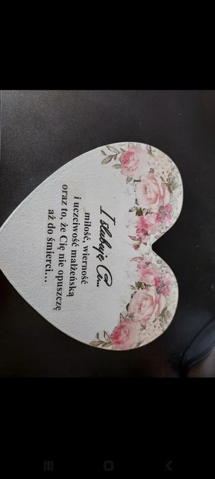 Drewniane pudełko na obrączki