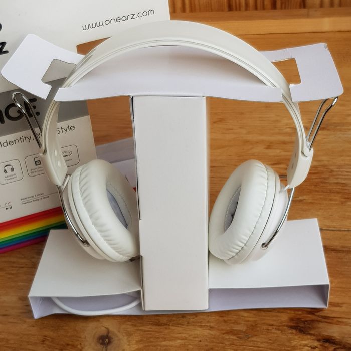 Навушники On-Earz Lounge White провідні