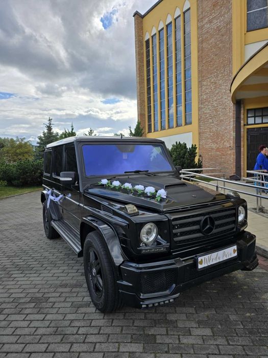 Mercedes G Klasa G wagon gelenda samochód na wynajem ślub wesele