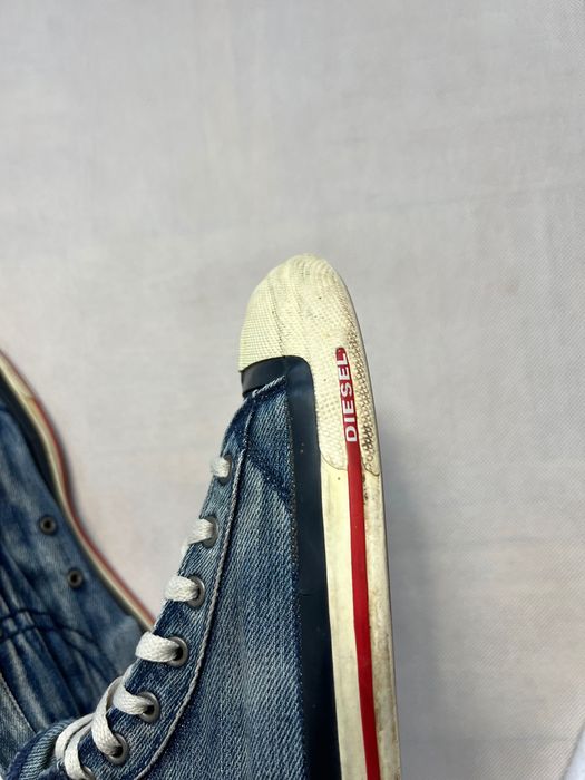 Buty Diesel denim jeans vintage y2k skate sneakers hip hop