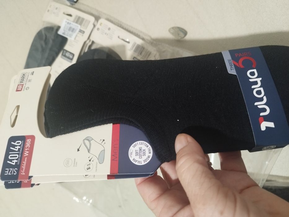 conjunto de 3 meias soquetes