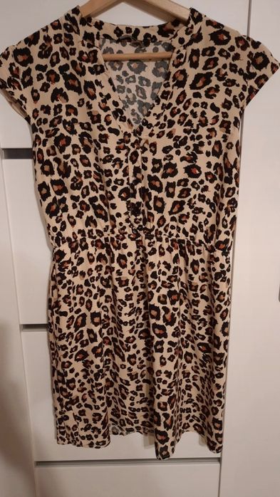 Sukienka mini panterka roz s  House stan idealny