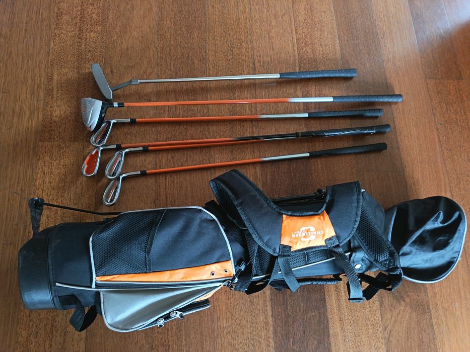 Kije do golfa junior Challenger 6 szt kpl torba