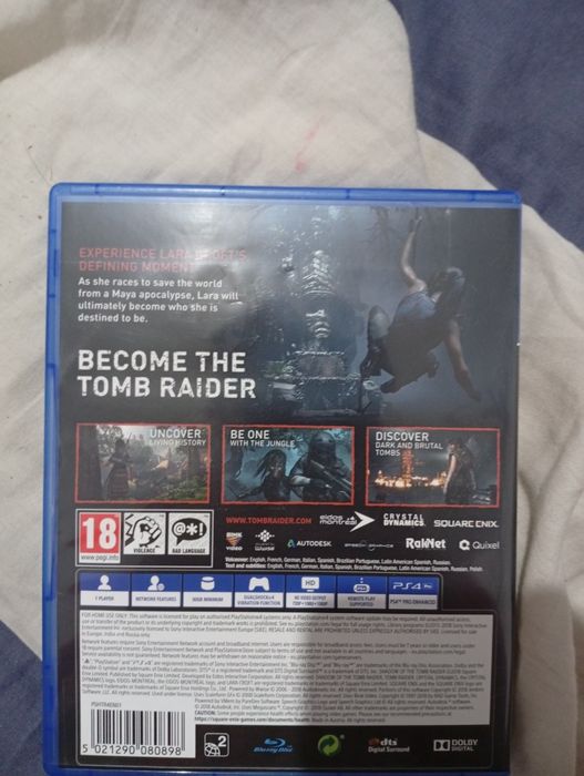 Jogo de PS4 Shadow Of Tomb Raider