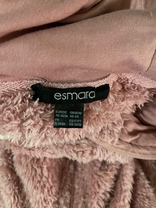 Casaco pelo rosa tamanho s