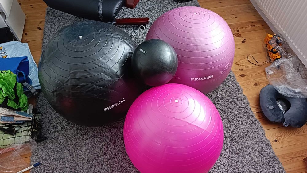 4x piłka gimnastyczna proiron - 55 cm