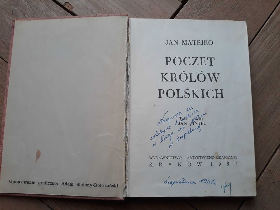 Poczet królów polskich - Matejki wyd kieszonkowe