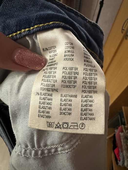 Jeansowa spódniczka Lee 36 S model Pencil Skirt