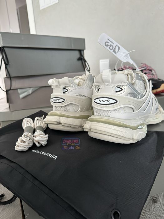 36-45р Кросівки Balenciaga Track Sneaker White
