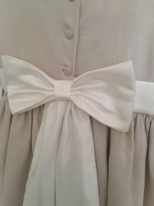 Vestido de cerimónia de menina + sapatos