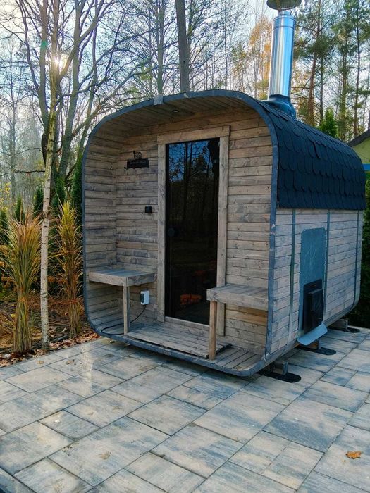 sauna ogrodowa quadro 2,35