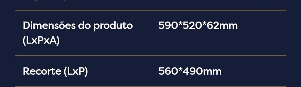 Placa fogão a gás fagor