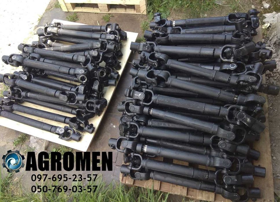 Шлицевий вал до Шнекового дровоколу на мінітрактор