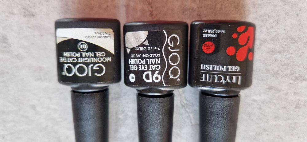 Nowe lakiery żelowe do paznokci pod lampę