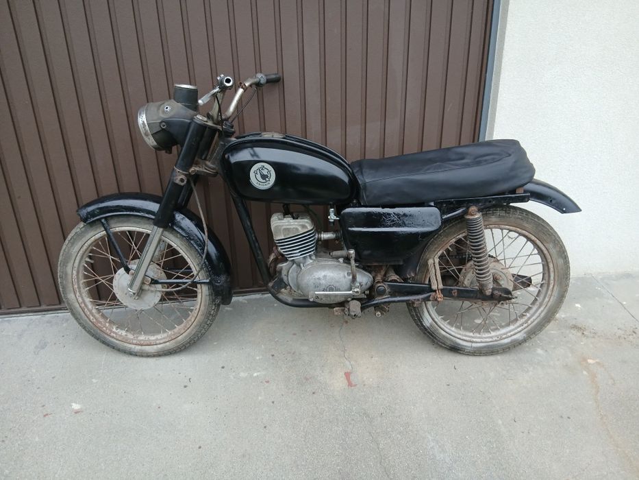 WSK 125 rama silnik odpala