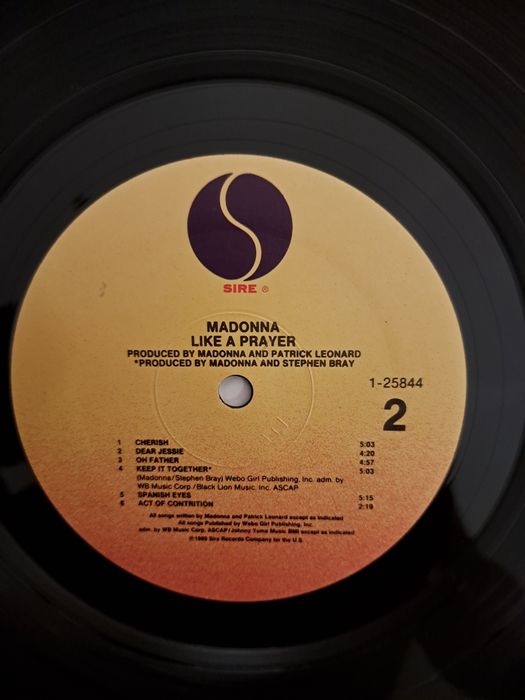 płyta winylowa MADONNA-  I wyd.