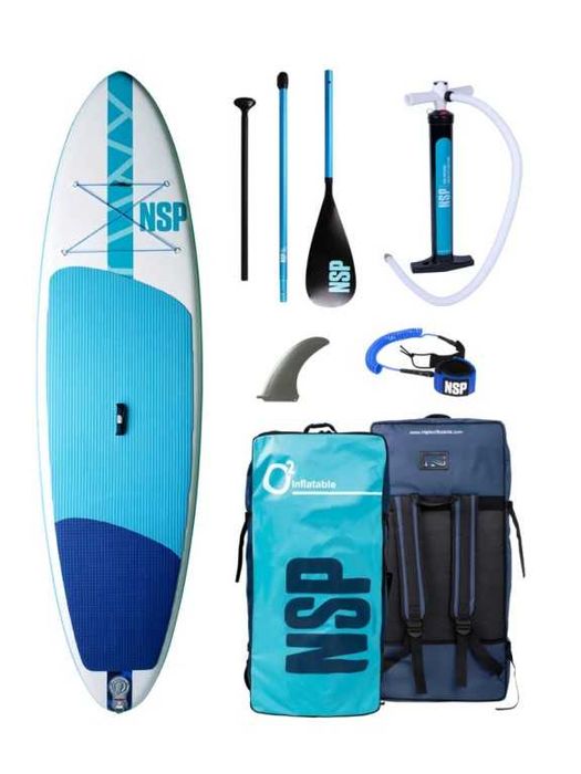 Pranchas de stand up paddle - NSP O2 Allrounder LT 9'8" Inflatable SUP