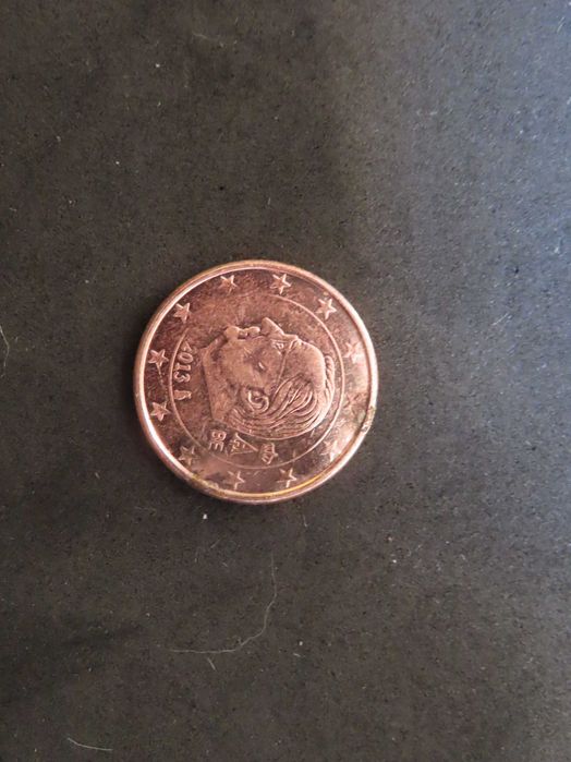 Moeda de 1 cêntimo - Bélgica - 2013